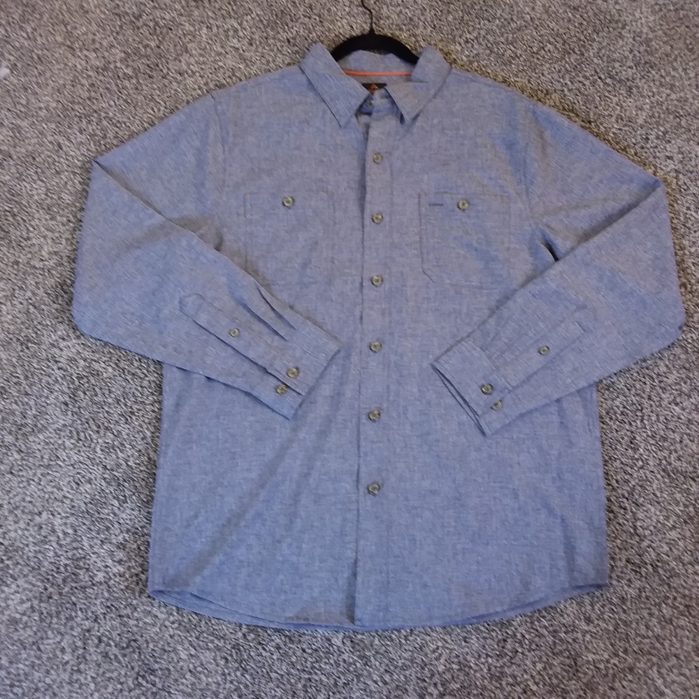 Large Grey Ridgecut toughwear shirt